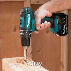 Kit combo d'outils Makita 7 pièces Marteau Perceuse à percussion 18V Lithium-Ion sans fil XT704