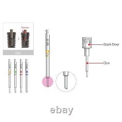 Kit de dépose de vis cassée pour implant dentaire avec guide de forage inversé et pilote SR Neobiotech