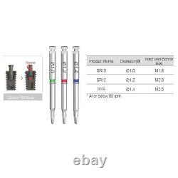 Kit de dépose de vis cassée pour implant dentaire avec guide de forage inversé et pilote SR Neobiotech