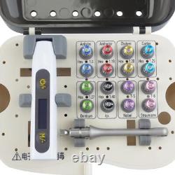 Kit de forets chirurgicaux universels électriques pour implants dentaires avec clés hexagonales de couple