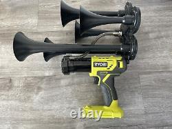 Klaxon de train Ryobi - Entraîné par un compresseur - Meilleur que 4/ Quad Horn - NOUVEAU MODÈLE 5 CORNES