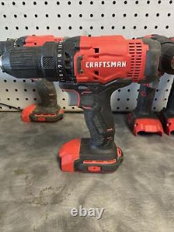 Lot de 6 perceuses-visseuses Craftsman 1/2 (CMCD700) TESTÉES