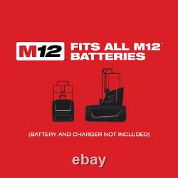 M12 12v Lithium-ion Sans Fil Drill Driver/impact Driver Combo Kit Avec Vacuum, Reci