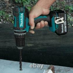 Makita 7-piece Tool Combo Kit Hammer Driver Drill 18v Lxt Lithium-ion Sans Fil