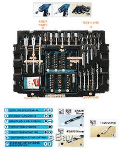 Makita Accessoires B-45060 Multi-forets Set Driver Tool Kit