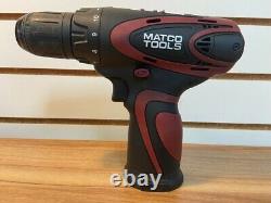 Matco 12v Cordless Infiniumt 3/8 Drill Driver Seul Outil (tdw019505)