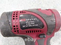 Matco Tools Mcl2012dd 20v 1/2 Driver Drill Red Outol Seulement