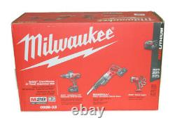 Milwaukee 0928-23 M28 28v Lithium-ion Combo Sans Fil 3-tool Kit