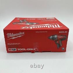 Milwaukee 2455-20 M12 Sans fil No-Hub Accouplement Perceuse Visseuse Outil Seul NEUF