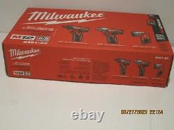 Milwaukee 2491-23 M12 12v Lith-ion Combo Tool Kit(3-tool)2batts&charger+bag Nsb