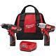 Milwaukee 2494-22 M12t Ensemble De Combinaison 2 Outils Sans Fil Lithium-ion