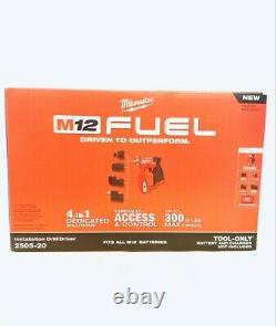 Milwaukee 2505-20 M12 Fuel 12v 4-en-1 Installation Drill/driver -bare Tool