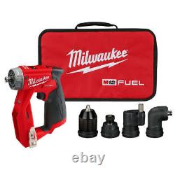Milwaukee 2505-20 M12 Fuel 12v 4-en-1 Perceuse/conducteur D'installation - Outil De Base