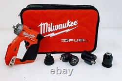 Milwaukee 2505-20 M12 Fuel Installation Drill/driver With Attachments (outil Seulement)