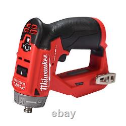 Milwaukee 2505-20 Perceuse-visseuse d'installation 12V 3/8 avec 4 têtes d'outil (outil uniquement)