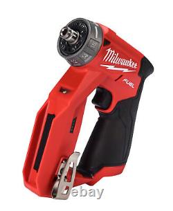 Milwaukee 2505-20 Perceuse-visseuse d'installation 12V 3/8 avec 4 têtes d'outil (outil uniquement)