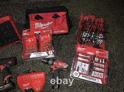 Milwaukee 2598-22 M12 Fuel 2 Outils Combo Kit Avec Suppléments