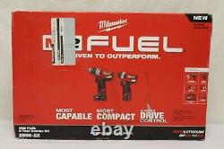 Milwaukee 2598-22 M12 Fuel 2-outil Hammer Drilling & Hex Impact Driver Combo Kit C1