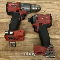 Milwaukee 2804-20 Hammer Drill Driver & 2853-20 Impact Driver Set Tools Seulement