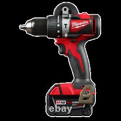 Milwaukee 2893-22 M18 2-tool Combo Kit Hammer Drill/ 3-speed Impact Driver (nouveau)