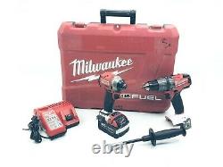 Milwaukee 2897-22 M18 Carburant 2-tool Combo Kit Perceuse / Gun D'impact