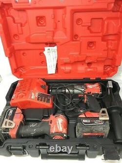 Milwaukee 2997-22 M18 Fuel 18 Volt 2-outil Perceuse / Impact Driver Kit, Gl452