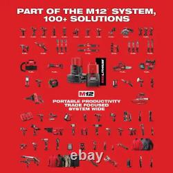 Milwaukee 2 Outil M12 Lithium Ion Sans Fil Drill Driver Combo Kit 2.0 Ah Batterie