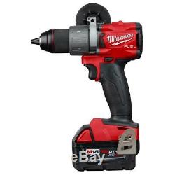 Milwaukee 7 Outil Combo Kit M18 Brushless Drill Pilote Grinder Scie