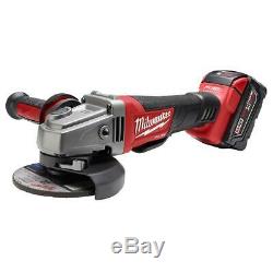 Milwaukee 7 Outil Combo Kit M18 Brushless Drill Pilote Grinder Scie