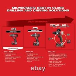 Milwaukee Drill/driver Kit 18v Avec 100pc. Bit Kit & Tool Case Brushless/cordless