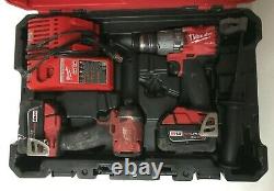 Milwaukee Fuel 2997-22 M18 18-volt 2-tool Hammer Drill/impact Driver Kit Gd