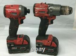 Milwaukee Fuel 2997-22 M18 18-volts 2-tool Hammer Drill/impact Driver Kit Vg