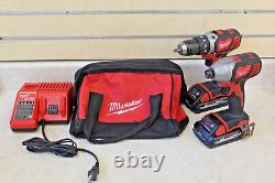 Milwaukee M12 12V Perceuse/Visseuse sans fil Kit Combo 2 outils d'occasion