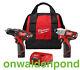 Milwaukee M12 2-outil Combo Kit 3/8 Drill Driver 1/4 Hex Impact W Batteries