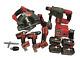 Milwaukee M18 Brushless Tool Kit Sds Forage, Grinder, Scie Circulaire, Forage, Driver