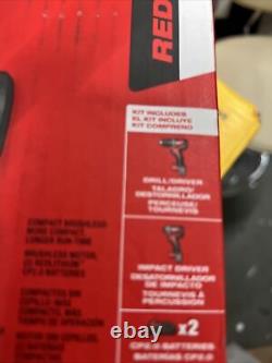 Milwaukee M18 Compact Drill / Impact Driver 2-tool Combo Kit 2892-22ct Son Nouveau