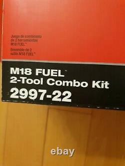 Milwaukee M18 Fuel Hammer Driver & Impact Driver 2 Tool Combo Kit 2997-22