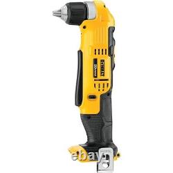 NEW DeWalt DCD740B 20V MAX Lithium Ion 3/8 Perceuse/Visseuse d'Angle Droit (Outil Seul)