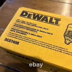 Nouveau DEWALT DCD740B Perceuse/visseuse angulaire sans fil 20V MAX 3/8 po (Outil seulement)