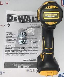Nouveau Dewalt Dcd791b 20v Max Xr 1/2 Brushless Driver Barr Tool