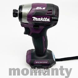 Perceuse à percussion Makita TD173DZ TD173DZAP violette 18V 1/4 sans balai Outil uniquement