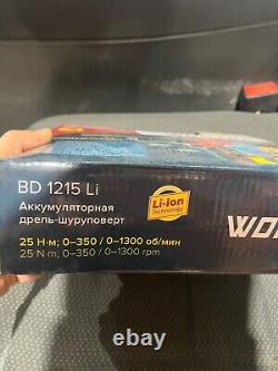 Perceuse/visseuse WORTEX BD 1215-1 Li avec deux batteries incluses