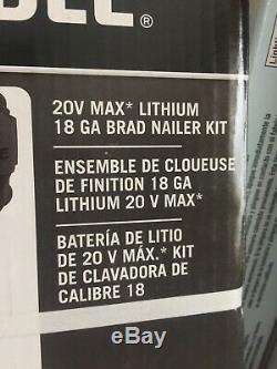 Porter-cable 20v Max Sans Fil Cloueuse, 18ga, Outil, Batterie Et Chargeur
