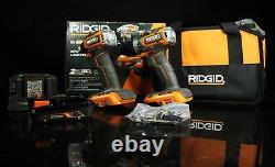 Riddid R9780 18-v Brushless Subcompact Drill Driver And Impact Driver Combo Kit