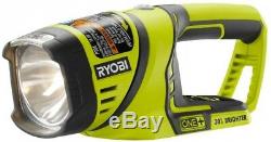 Ryobi 8 Outil Combo Kit Perceuse Visseuse Sans Fil Scie Circulaire Zone Batterie Légère