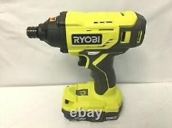 Ryobi P1819 18v One+ Cordless 6 Tool Kit Set Impact Drill Driver Saw, Ln Kit