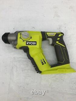 Ryobi P222 18 Volt Sds-plus Rotary Hammer Driver Drill N
