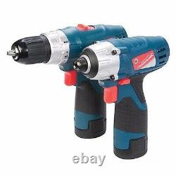 Silverstorm 10.8v Drill Impact Driver Twin Pack Paire Tools Garage Tool U123