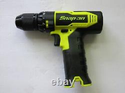 Snap-on CDR861HV. Perceuse/visseuse sans fil 3/8 sans balais 14.4V Hi-Viz Outil seulement. Nouveau