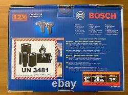 Une Nouvelle Marque! Bosch Power Tools Combo Kit Clpk22-120 Jeu D'outils Sans Fil 12 Volts